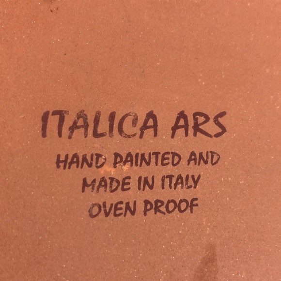FIRENZE ITALICA ARS OVEN PROOF BAKING AND SERVING CASSEROLE DISH MADE IN ITALY - Picture 5 of 5